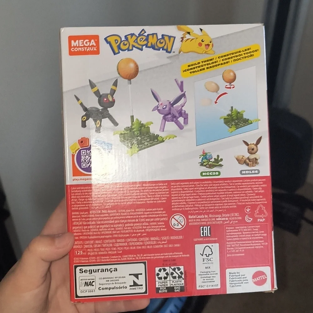 Pokémon Umbreon & Espeon Building Set Lego Set